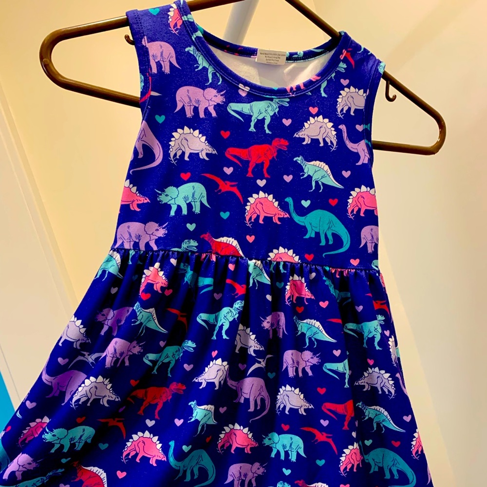 4t dinosaur dress
